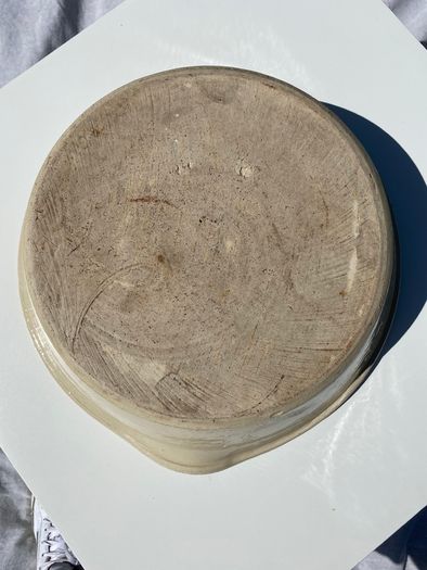 Victorian ceramic milk pan