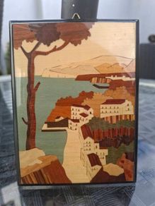 Lovely Vintage Italian Wood Marquetry