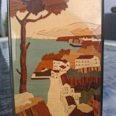 Lovely Vintage Italian Wood Marquetry