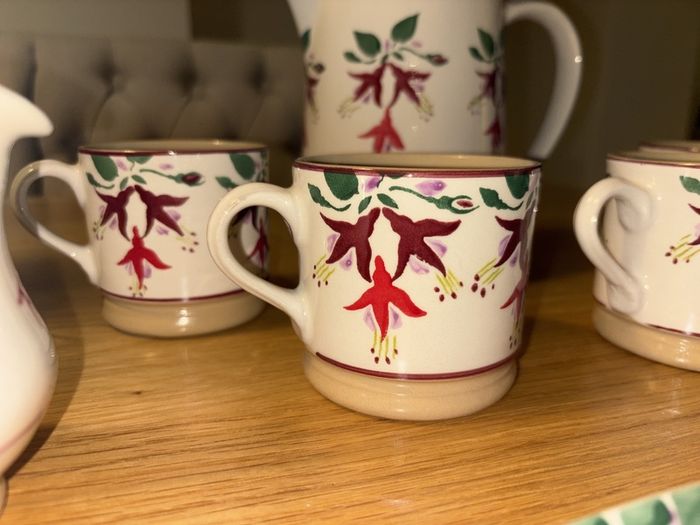 Nicholas Mosse Fuchsia Coffee Set