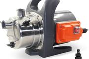 1200W Portable Garden Booster Jet Pump, 3500L/H Stainless Steel Pressure Pump, Max Water Lift 46m, 4.6 bar
