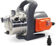 1200W Portable Garden Booster Jet Pump, 3500L/H Stainless Steel Pressure Pump, Max Water Lift 46m, 4.6 bar