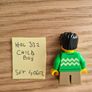lego hol332 child boy, set 40602 Image 2