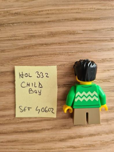 lego hol332 child boy, set 40602