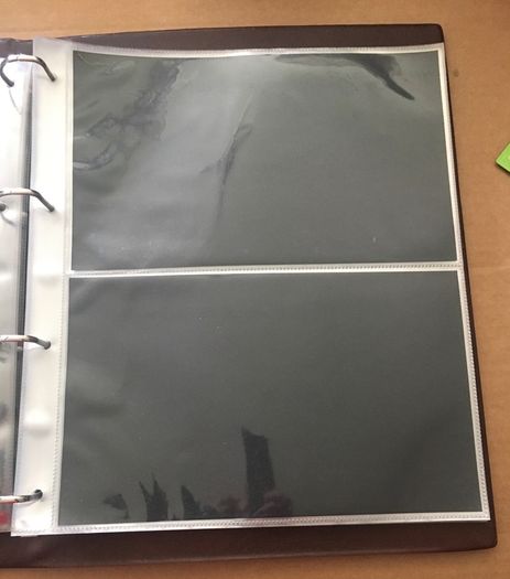Royal Mail Brown Presentation Pack (Also suit First Day Covet/ Banknotes or postcards) Album with 10 Pages