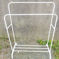 double rod garment rack