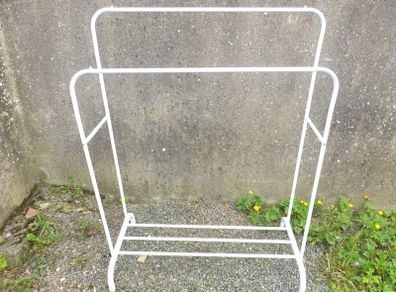 double rod garment rack