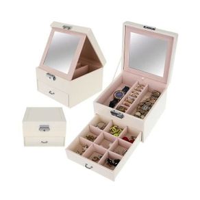Jewelry and Watch Organizer Storage Box
