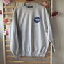 sweatshirt topman nasa logo back grey sweatshirt medium Image 8