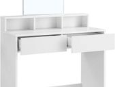 Dressing Table with Rectangular Mirror  - Free Delivery Nationwide