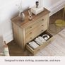 Panama 4 Drawer Chest Solid Image 7