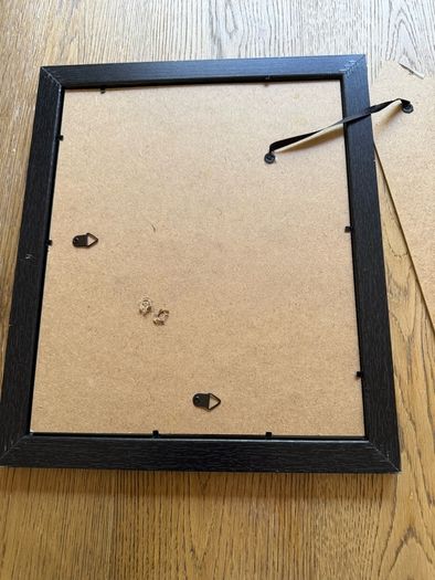 Black photo frame