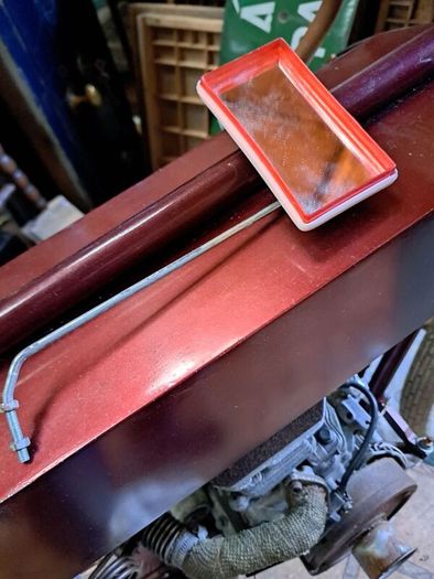 Vintage 50's Rear View Mirror