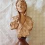 Clay Terracotta Bust of a woman Image 6