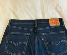 Levi Levis 511 dark denim jeans like new 36 34