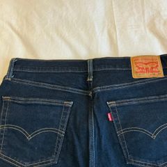 Levi Levis 511 dark denim jeans like new 36 34
