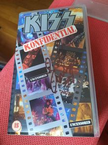 Kiss Konfidential: UK VHS 1993 (Autographed By Eric Singer)