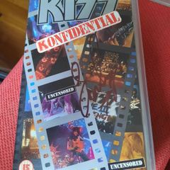 Kiss Konfidential: UK VHS 1993 (Autographed By Eric Singer)