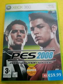 PES 2008 Xbox 360 Games Original