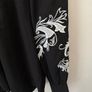 VERO MODA Charlotte Embroidered Sleeve Top Black Size S! Image 5