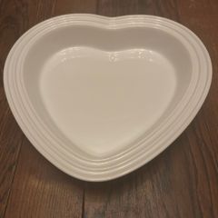 Le Creuset heart shaped dish