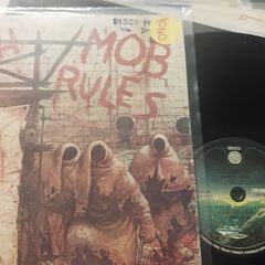 Black Sabbath  Mob Rules Italian pressing