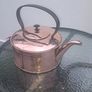 old  copper brass kettle Image 2
