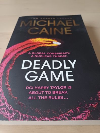 Deadly Game by Michael Caine (Conspiracy Thriller Paperback 2023)
