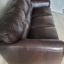 3 & 2 seat leather sofa Image 2