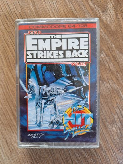 Vintage 1988 Commodore 64 game, Star Wars: The Empire Strikes Back