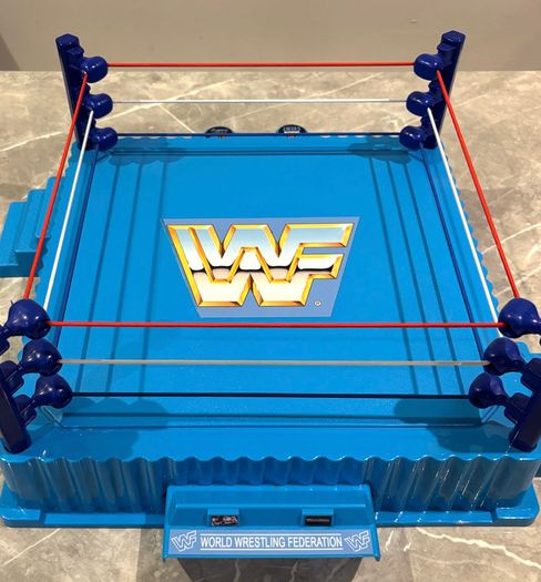 WWE / WWF Mattel Retro 'Hasbro' Style Wrestling ring