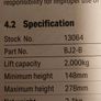 Bottle Jack 2 ton Image 3