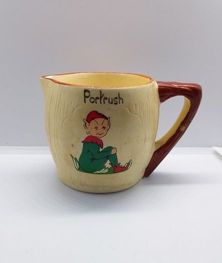 Portrush : Ireland Souvenir Leprechaun , Cream/Milk Jug