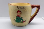 Portrush : Ireland Souvenir Leprechaun , Cream/Milk Jug