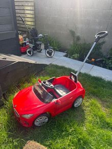 Red Ride on Car