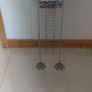 Dvd Holder - Metal With 'feet' - Holds Over 40 Dvds Image 3