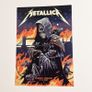 Metallica M72 London 3rd / 5th July - 2 x A3 Posters (Reprints) Image 2
