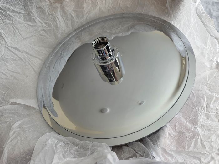 NEW SONAS Sync Round 230mm Shower Head Chrome