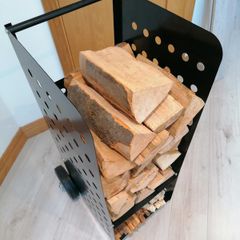 Firewood Trolley Xl 100 Kg 53x36x160cm