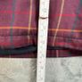 Hoggs Of Fife Micro Fleece Lined Check Shirt In Bramble Red Medium - Size Small Image 8