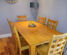 Dining room table and chairs