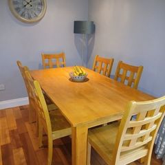Dining room table and chairs