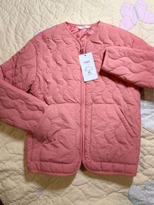 M&S girls quilted jacket