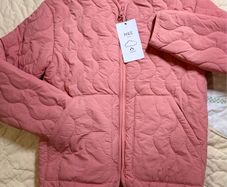 M&S girls quilted jacket