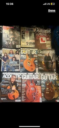 guitar magazines