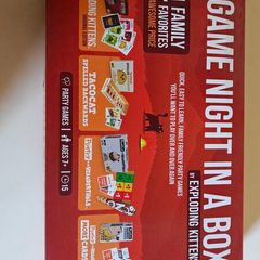 Exploding Kittens Game Night in a Box New