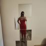Boohoo red lace strappy midi dress size 8UK / 10UK Image 7