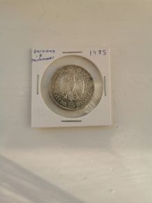 Germany 5 Reichmarks 1935