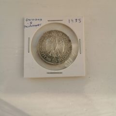 Germany 5 Reichmarks 1935