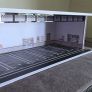 Garage for 1:64 scale toy cars, for Hot Wheels and similar models, with lights. Image 3